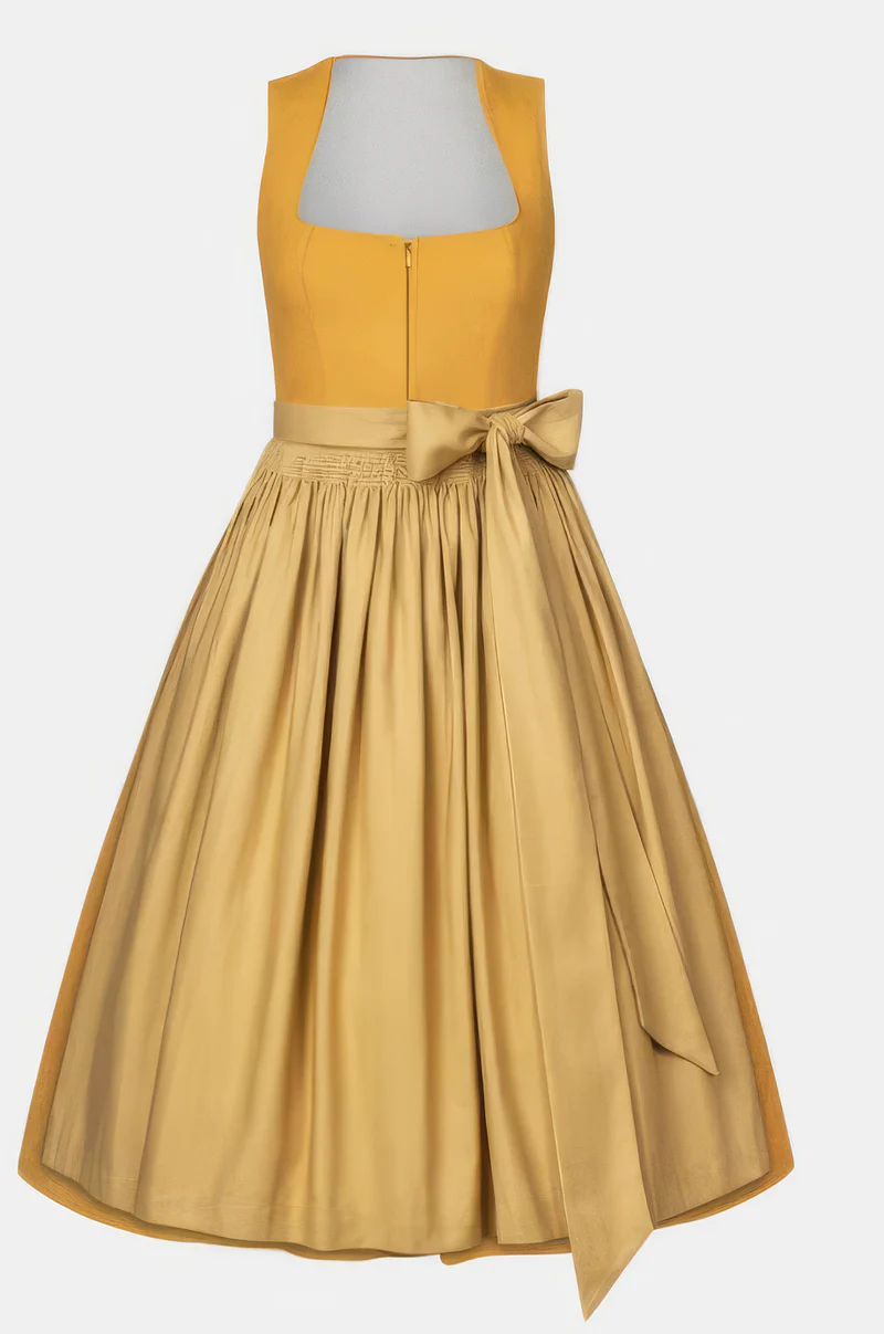 German Festive Dress Before AI modeling